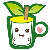 Boba Tea & Me mascot cup